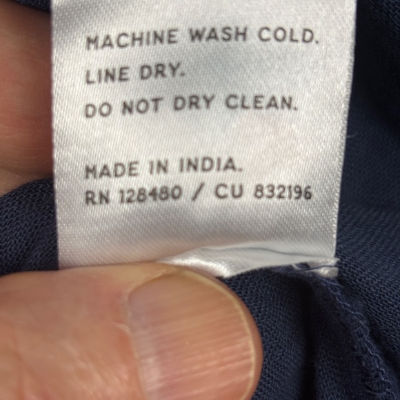 Pact  Womens Cap Sleeve Tiered Midi Dress Women XL 100% Org. Cotton Breathable - Picture 4 of 10